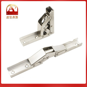 Folding Pin Tumbler Hinge 2.5 Mm Cold Rolled Steel Soft Closing Surface <b>Mount</b> For Cabinet Door Upward Opening Support Hardware - Product Image 5
