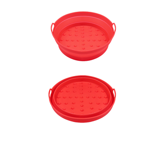 ถาดซิลิโคนรองทอดไร้อากาศทนต่ออุณหภูมิสูงใช้ซ้ำได้ใช้กับอาหารได้ไม่ติดกระทะอุปกรณ์เสริมสำหรับ - Product Image 5