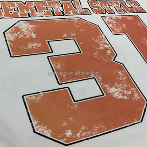 High Quality Tee Shirt Manufacturer Oversize Drop Shoulder Screen Printing T-shirts Cotton Cropped Graphic Boxy t Shirt for Men - Product Image 4