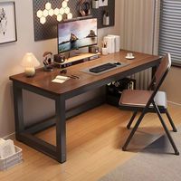 Table de direction moderne en bois, populaire, facile à assembler, mobilier pour bureau à domicile