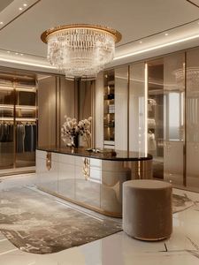 Nouveau produit vendu rapidement, moderne, simple, meuble d'usine personnalisé pour toute la maison, armoire en bois massif, vestiaire - Product Image 6