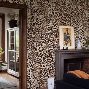 Papel Tapiz Abstracto Removible e Impermeable, Decoración de Paredes Interiores para el Hogar, Papel Tapiz Mural con Estampado de <span class=keywords><strong>Leopardo</strong></span> - Product Image 1
