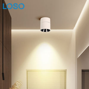 Loso ไฟสปอตไลท์ LED ติดพื้นผิว10W 15W 20W แบบพับได้สำหรับสำนักงานโรงแรม - Product Image 1