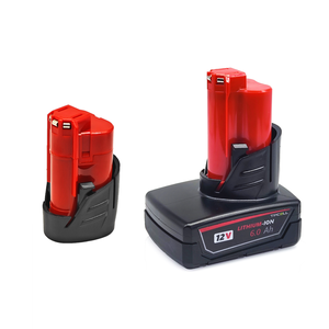 M12 충전식 배터리 2 용 TPCELL 12V. 5Ah/5Ah/6Ah XC 무선 공구 48-11-2402 48-11-2411 48-11-2401 리튬 - Product Image 1