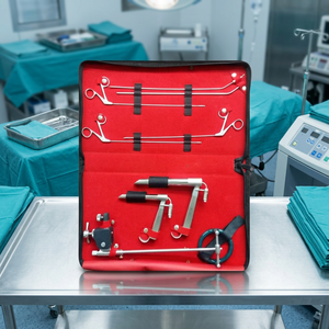 Ensemble de laryngoscopes rigides en acier inoxydable allemand de qualité supérieure, laryngoscopie manuelle à fibre optique, instruments chirurgicaux généraux SIGAL - Product Image 3