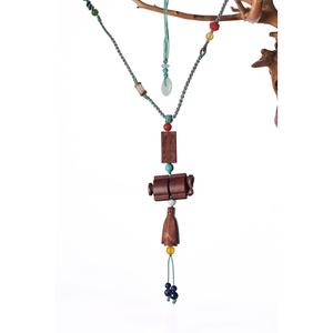 Collar de Madera de Jujube Thunderstruck, Collar Amuleto Protector Unisex Consecrado Contra el Mal - Product Image 5