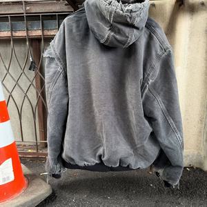 Sudadera con Capucha de Alta Calidad 100% Algodón Francés, con Cierre, Logotipo Personalizado Impreso y Bordado, Efecto Desgastado por el Sol, Forro Transpirable - Product Image 2