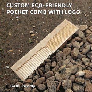 หวีทั่วไปแบบกำหนดเอง เป็นมิตรกับสิ่งแวดล้อม ย่อยสลายได้  พร้อมสลักโลโก้ของคุณ - Product Image 2