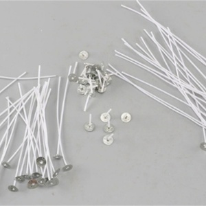 Wholesale Tea Wax Core Aluminum Shell Lamp Holder, Butter Lamp <b>Wick</b>, DIY <b>Candle</b> <b>Wick</b> Supplies - Product Image 2