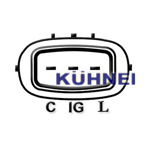 Alternatore compatibile con SUZUKI LIANA 1.6 Benzina (KW: 79, CV: 107) dal 01-2005 al 08-2007 KUHNER 401803RI NUOVO - Product Image 3