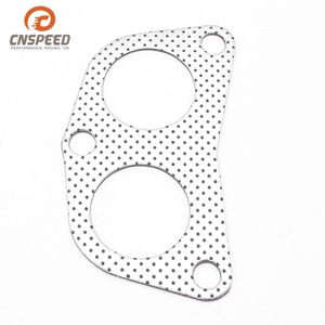 Junta de escape CNSPEED de 40 mm con doble orificio resistente a altas temperaturas para el sistema de motor Honda - Product Image 2