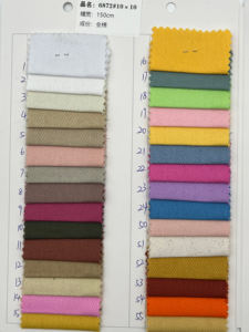 Tela de Algodón 100% del Fabricante 6872, Tela Elástica de Sarga de Algodón <span class=keywords><strong>10x10</strong></span> Color Caqui para Pantalones Cargo y <span class=keywords><strong>Ropa</strong></span> - Product Image 4