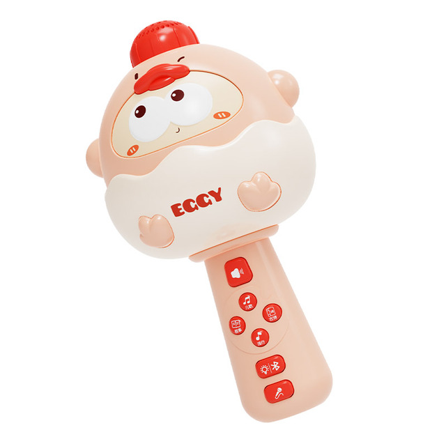 Customized Interactive Music Toy PC Audio Music Singing Toys Children's Educational Karaoke Wireless Microphone Made for Kids