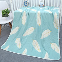 Kinder-Baby-Baumwoll-Badetuch Anpassbar 6-lagiges Jacquard-Musselin Badetuch 120*150cm Kindergarten-Decke
