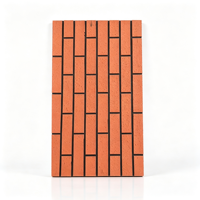 Revêtement mural en briques flexibles légères MCM Modern, en céramique souple, pour la décoration intérieure et extérieure