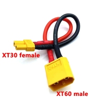 10CM EC3 EC5 XT30 XT60 XT90 MPX TRX XT150 T prise femelle à mâle connecteurs adaptateur 10 12 14 16Awg 10cm pour batterie RC Lipo