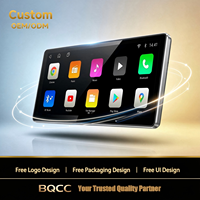 Autoradio Android BQCC 12,33 pouces 6+128 Go 8 cœurs avec CarPlay 4G WIFI GPS FM RDS pour Mercedes Benz Classe C GLC 2015-2018 NTG5.0