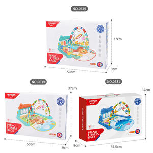 Promotion Tapis d'Éveil Musical avec <span class=keywords><strong>Piano</strong></span> pour Pieds de Bébé Cadre de Fitness pour Nouveau-Né en Plastique pour Pique-Nique et Jeu - Product Image 4