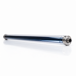 Tube de collecteur solaire parabolique verre-métal à trois cibles avec revêtement Al-SS-Cu, tube sous vide haute performance pressurisé - Product Image 6