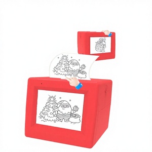 Nouvelle mini-<span class=keywords><strong>imprimante</strong></span> portable <span class=keywords><strong>sans</strong></span> fil AI pour enfants 2026, boîte rouge, impression instantanée de photos et vidéos, en stock, batterie 1200 mAh, garantie 1 an - Product Image 3
