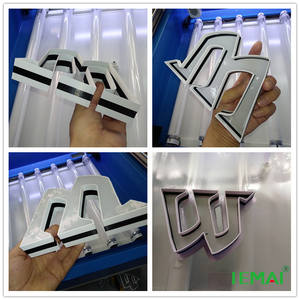 Светодиодная вывеска буквенная машина YM-6010 + УФ БУКВЕННОЕ производство 3D принтер с УФ-кроватью - Product Image 5