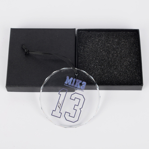 Đồ trang trí Giáng sinh bằng pha lê cao cấp, trực tiếp từ nhà máy, in logo tùy chỉnh bằng khắc laser, chất lượng cao, treo trang trí - Product Image 6