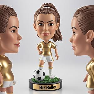 Yaratıcı kapalı ev futbol bohead head reçine el sanatları ifade spor sanat tema hediyeler için hatıra boyama ev dekorasyon için