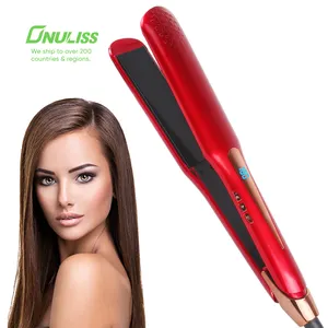 Mini Portable Flat Iron 480 Degrees,Mini Wireless Hair Straightener Professional 2 In 1