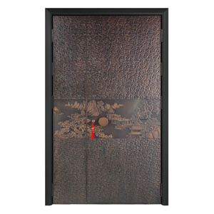 Porte en acier coupe-feu pour immeuble de bureaux, isolation thermique, résistant aux intempéries, meilleur prix pour projet d'architecte - Product Image 2