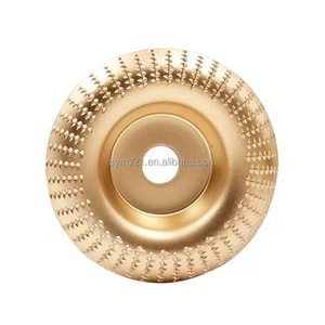 연마 샌딩 조각 및 성형 16mm 보어 회전 도구 OEM 맞춤형 앵글 그라인더 용 DIY 100mm 목재 그라인딩 디스크 - Product Image 5