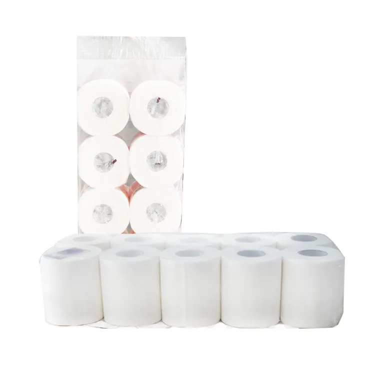 customized printed logo absorbent hotel towels toilet roll each roll long core toilet paper rolls