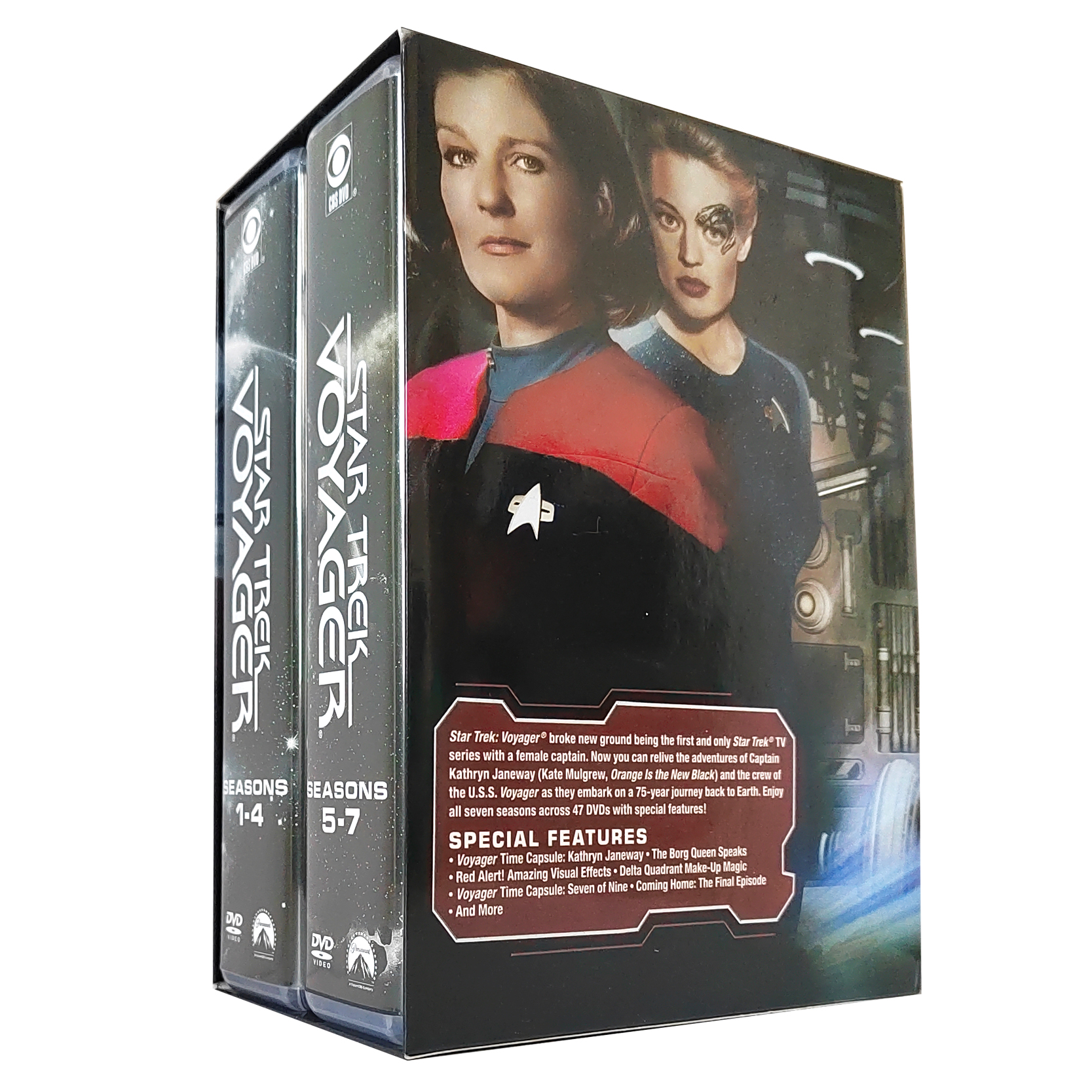 Star Trek Voyager The Complete Series 47DVD Discs TV Voyager
