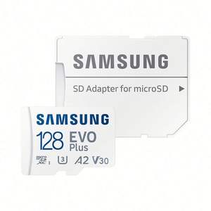 Carte mémoire originale SAMSUNG EVO Plus 64 Go 128 Go 256 Go 512 Go, carte SD TF, carte mémoire SD C10 U3 V30 4K avec adaptateur SD - Product Image 4