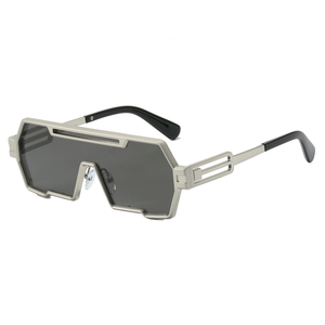 <span class=keywords><strong>Gafas</strong></span> <span class=keywords><strong>de</strong></span> Sol Steampunk para Hombre y Mujer, Estilo Vintage, Protección UV400, Montura Grande Amarilla, Lentes <span class=keywords><strong>de</strong></span> Sol - Product Image 3