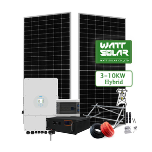 Sistema de Paneles Solares Híbridos de 3-10KW <span class=keywords><strong>con</strong></span> Batería de Respaldo, Fácil Instalación para Uso Doméstico, Juego Completo - Product Image 5