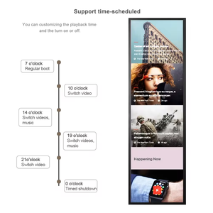 Barre extensible à la mode supérieure écran led publicité intérieure panneau d'affichage de prix numérique d'entreprise pour centre commercial - Product Image 3