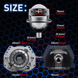 <span class=keywords><strong>Bi</strong></span> ไฟหน้ารถยนต์ Led,อุปกรณ์เสริมรถยนต์ M17B DRL สัญญาณไฟเลี้ยวเลนส์โปรเจคเตอร์กระจกระบบไฟส่องสว่างอัตโนมัติชิ้นส่วนยานยนต์ - Product Image 4