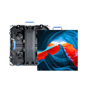 Panel de pantalla Led de publicidad Digital Flexible de aluminio de 2x2 etapas, Panel de pared de vídeo Led P3.91 para interiores y exteriores 3D - Product Image 2