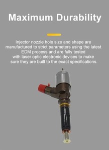 Pièces de rechange pour moteurs de machines de construction Injecteur de carburant moteur C6.4 Buse d'injection pour excavatrice 320D 323D CA3264700 3264700 326-4700 - Product Image 5