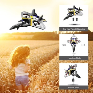 Drone professionnel V17 2.4G en mousse EPP avec moteur sans noyau, détection de gravité, quadricoptère RC, avion télécommandé, chasseur - Product Image 4