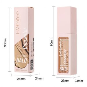 Correcteur de teint liquide Handaiyan 8 couleurs, couvrance totale, anti-cernes, hydratant, sans traces, imperméable, longue tenue, correcteur de teint pour le visage - Product Image 5