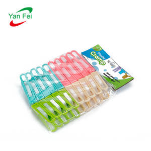 Vente en gros de pinces à <span class=keywords><strong>linge</strong></span> en plastique colorées et bon marché, en fer injecté, pour sacs et chaussures, à utiliser en blanchisserie ou comme pinces à <span class=keywords><strong>linge</strong></span> - Product Image 4