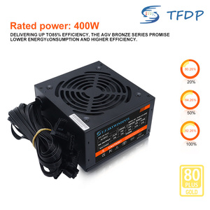 Nuevas Fuentes de Alimentación TFDP para PC, Certificación 80 Plus Gold, ATX 400W, para Computadoras de Escritorio, Juegos y Servidores, en Stock, 400w - Product Image 1