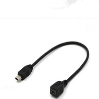 Câble Mini USB haut de gamme mâle vers femelle