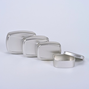60ml 80ml 100ml 150ml Metal Aluminium Rectangular Square Food Safe Tin Can Containers for Soap Tin - Product Image 6