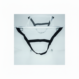 DB Mainstays Pop-Up Triple Sort Laundry <b>Basket</b> 16\" X 16\" X 28\" <b>White</b> Polyester Mesh Collapsible <b>Hamper</b> Dividers - Product Image 1