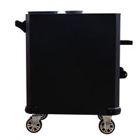Chariot à outils de réparation automobile, chariot à outils professionnel, armoire de rangement roulante avec 5 tiroirs multiples pour garage et atelier