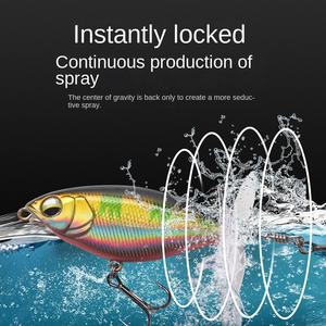 Mini Surface Tracteur Leurre Appât Flottant Eau Double Vis Boue Conception 6g/11g Perche Pêche Mandarin En Plastique Appât <span class=keywords><strong>Carpe</strong></span> - Product Image 3