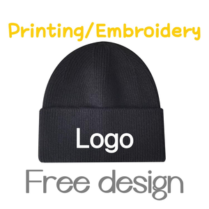 Gorro de Invierno Personalizado con Logotipo para Hombre, Gorros de Punto, Resistentes al Viento, Cálidos, al por Mayor, Gorro de Punto de Moda para Hombre, Gorros de Diseño - Product Image 2