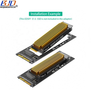 공장 도매 U.2 SFF-8639 인터페이스-NVMe 룰러 1U GEN-Z EDSFF 숏 E1.S SSD 캐리어 어댑터 카드 - Product Image 5